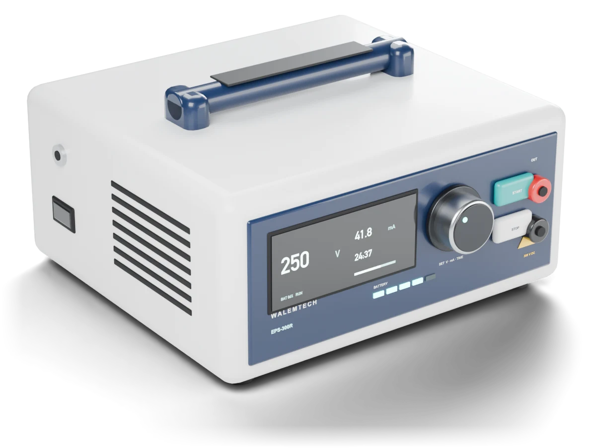 Walemtech EPS-300R compact rechargeable electrophoresis power supply